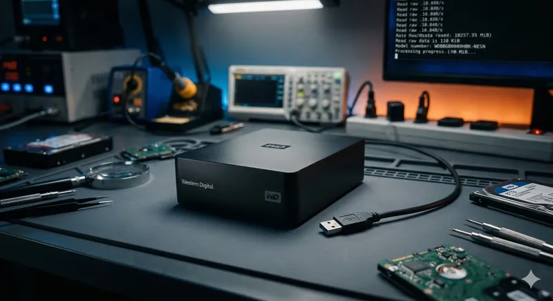 Recovery of a Clicking Western Digital Hard Drive