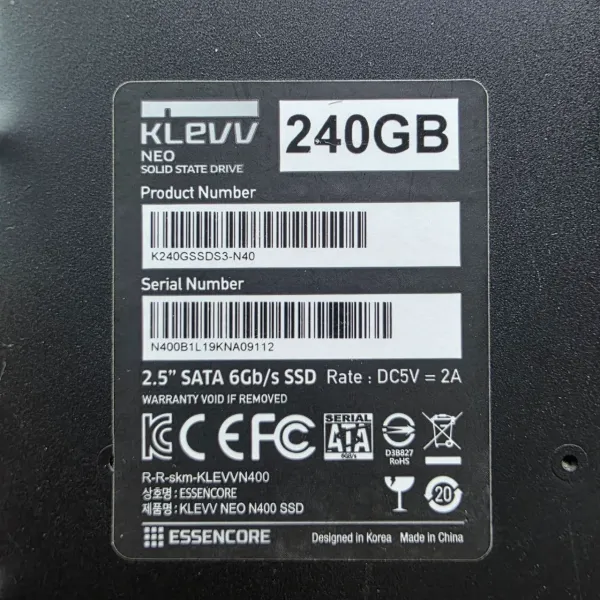 استعادة بيانات أقراص KLEVV NEO N400 SSD: بروتوكول حل Firmware Panic لمتحكم SM2258XT
